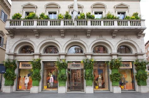 Palazzo Fendi Reopens In Italy With Karl Lagerfeld Windows