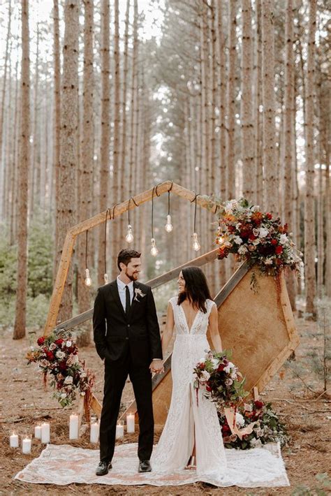 Intimate Outdoor Wedding In The Woods Emmalovesweddings