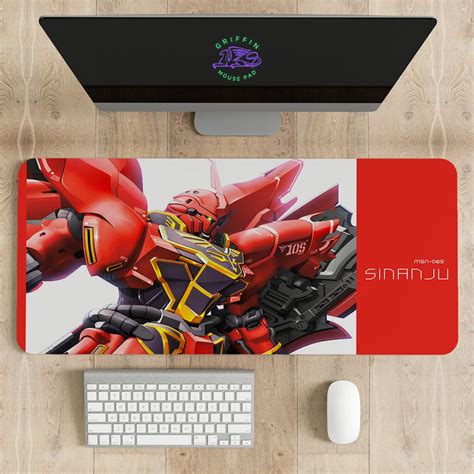 Gundam Mouse Pad Different Sizes Personalized Printing Etsy