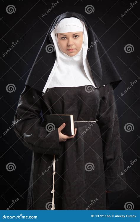 Portrait Of A Nun Stock Photo Image Of Personage Portrait 13721166
