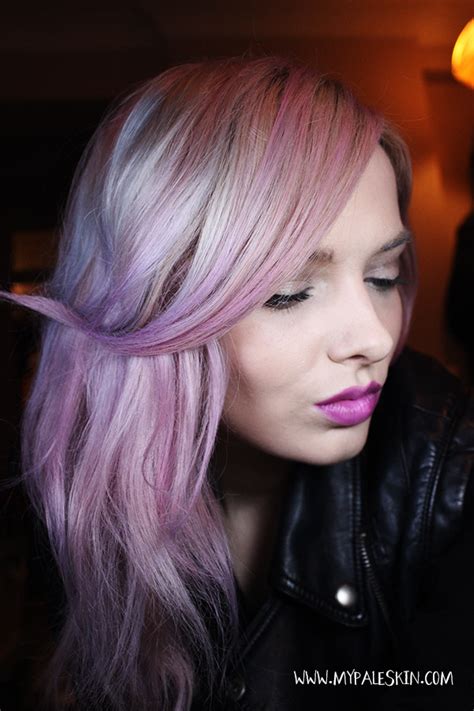 Essentially it's the process of envisioning (imagine as a future possibility; My Pale Skin: Pink Hair, Don't Care! - Body Shop Hair ...