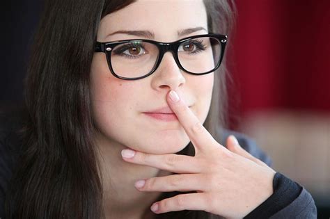 Women Glasses Lena Meyer Landrut Girls With Glasses Free Wallpaper