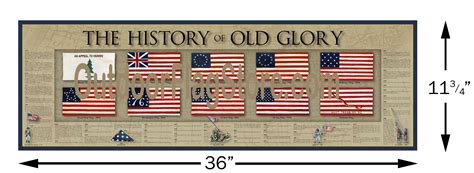 History Of The American Flag Old Glory Prints Outdoor