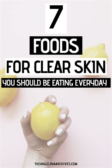 7 Foods For Clear Skin That You Need To Be Eating In 2020 Foods For