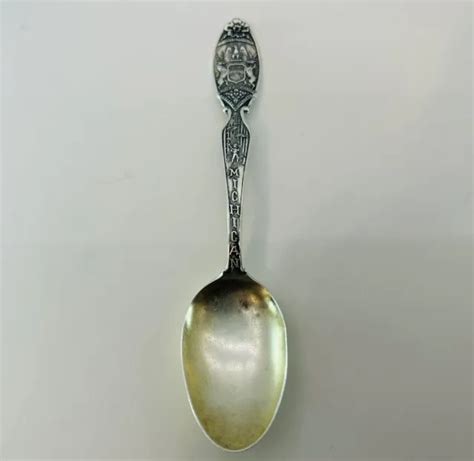 Vintage Sterling Silver Michigan Souvenir Collectable Spoon 3791 Picclick