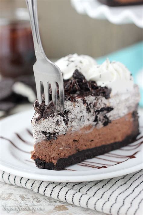 Triple Chocolate Brownie Mousse Cake Recipe Mousse Recipes Mousse