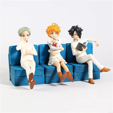 The Promised Neverland Norman Emma Ray Pvc Figure Collectible Model Toy