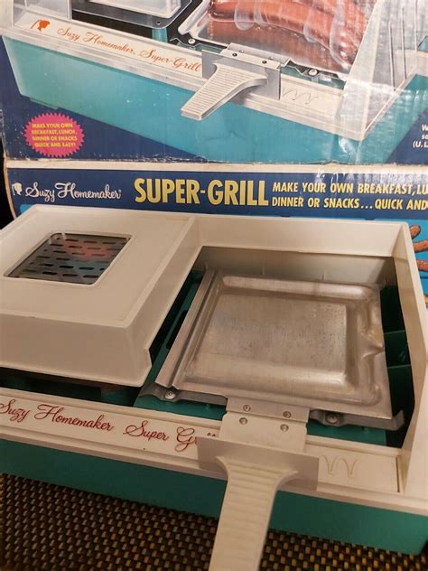 suzy homemaker super grill vintage 1966 by topper working in original box ebay