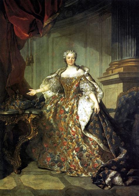 Marie leszczynska was the most beautiful queen of france in my opinion. Louis Tocque - Marie Leczinska, Queen of France, 1740 ...