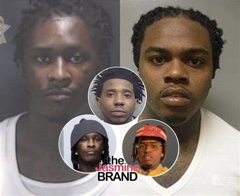 Young Thug And Gunna Indicted On Racketeering Charges Thug Accused Of
