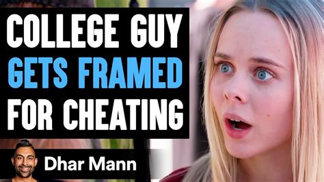 college guy gets framed for cheating what happens is shocking dhar mann