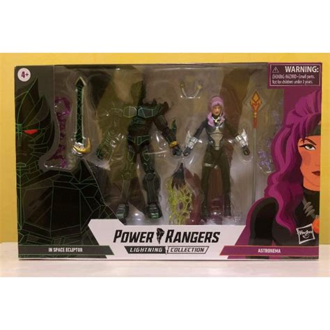In Space Ecliptor And Astronema Power Rangers Lightning Collection 2 Pack Shopee Philippines