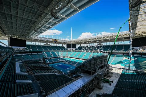 As many fans will attest to, hard rock stadium is known to be one of the best places to catch live entertainment around town. Miami Open Heading to Hard Rock Stadium - Football Stadium ...