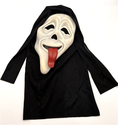 Mavin Scream Ghost Face Wassup Tongue Mask Easter Unlimited Scary