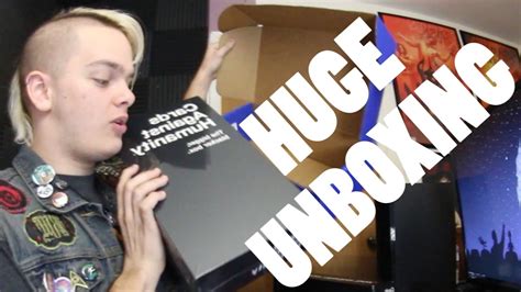 Check spelling or type a new query. Unboxing: New CAH Bigger blacker box Hidden cards! - YouTube