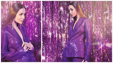 Malaika Arora In Sexy Sequined Powersuit Brings 70s Disco Vibes To Boss