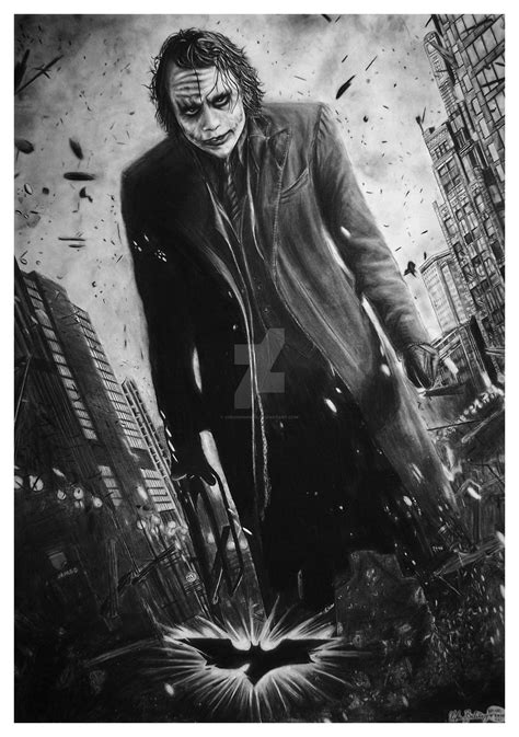The joker's origin story remains incredibly mysterious, and dc prefers it this way. The Joker - The Dark Knight by CheonHoPark on DeviantArt