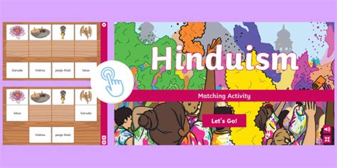 Interactive Hinduism Matching Activity Twinkl Go