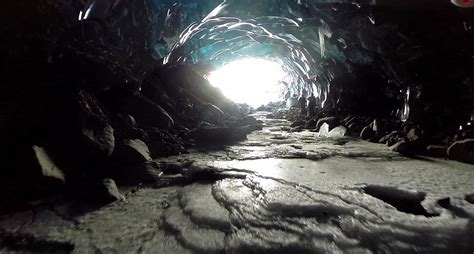 The Drone Explorer Breathtaking Footage Of Alaskas Ice Caves Captured