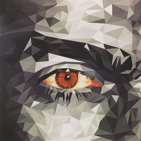 All Eyes On You Tessellation Art Created By An Aspiring Graphic