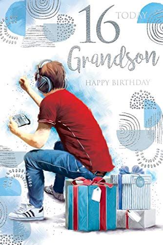 Top 7 Grandson 16th Birthday Card Uk Birthday Greeting Cards Changez