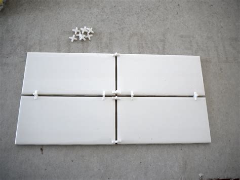 The area shown here was large enough for full sheets, and as you saw in the video, we used some 1/8″ tile spacers to help keep the lines of the. How To Tile A Shower