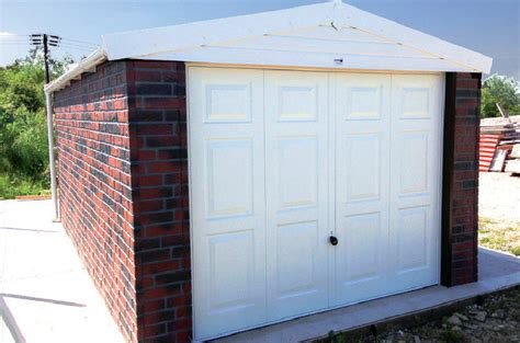 Brick Cladding - Hanson Concrete Garages