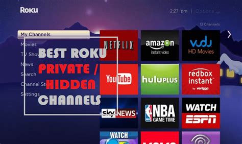 Check out how you can add more official and secret channels to your list. Best Roku Private Channels | Hidden List & Secret Codes ...