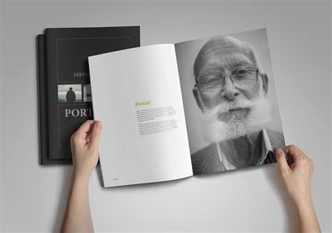 Photographer Portfolio Template Free On Behance