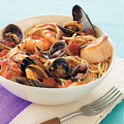 Have you ever heard or tried thai seafood sauce? Scoglio (Seafood Pasta) Recipe | MyRecipes