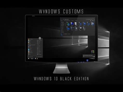 Windows 10 fix many of the problems of the previous operating system developed by miscrosoft. Windows 10 Theme - Windows 10 Black Edition (Complete ...