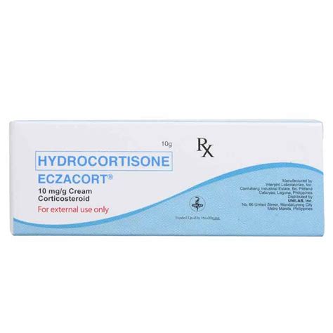 Eczacort Hydrocortisone Cream 10g Prescription Required Watsons