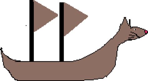 Mouse Boat Viking Ships Clipart Full Size Clipart 3377423