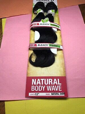 Saga Naked Body Wave Brazilian Virgin Remy Human Hair Natural