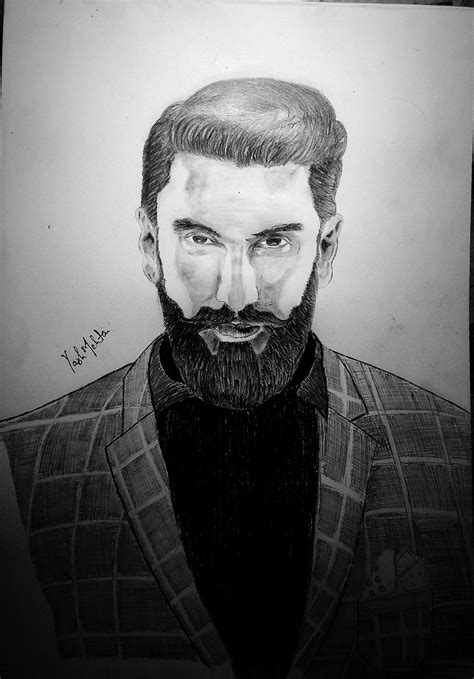 Top 75 Beard Man Pencil Sketch Vn