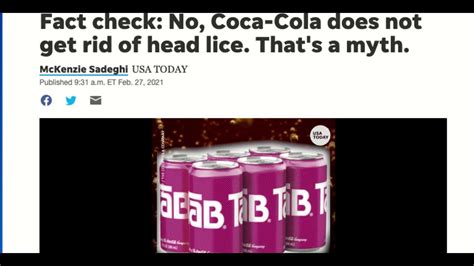 coca cola does not eliminate nits and head lice youtube