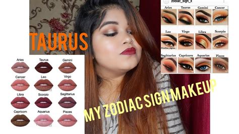 My Zodiac Sign Makeup Look Tutorial 🤔 Must Watch Youtube