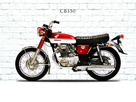 I've had it just under two years. Honda CB350 1970 Photograph by Mark Rogan