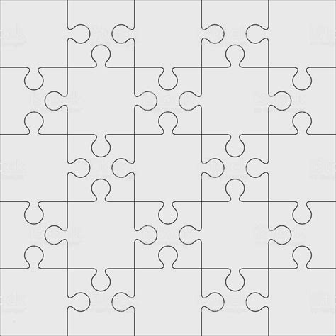 Check spelling or type a new query. Puzzle Vorlage Vektor Schön 25 Jigsaw Puzzle Leere Vorlage ...