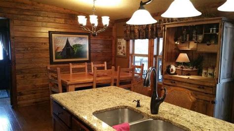 Rustic Cabin Manufactured Home Remodel Mobile Home Living Home