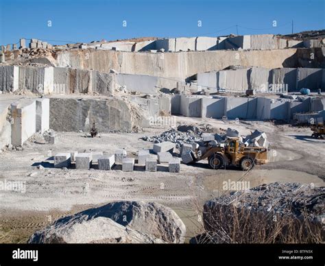Granite Quarry Stock Photo Alamy