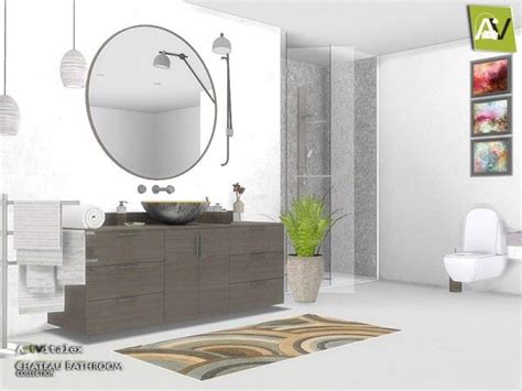 You can either find the mesh or remove the cc. The Sims Resource: Chateau Bathroom by ArtVitalex • Sims 4 ...