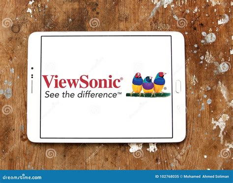 Viewsonic Company Logo Editorial Image Image Of Illustrative 102768035