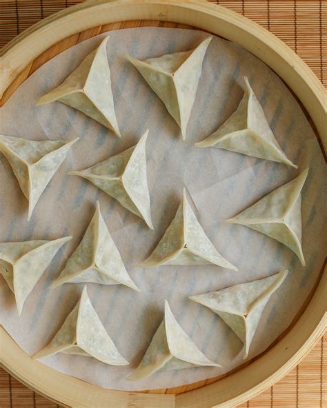 The most popular types of dim sum range from dumplings, buns, wraps and noodle rolls (often filled with a mixture of fresh seafood, meat and vegetables) to puffs, tarts and puddings. Thirsty For Tea Dim Sum Recipe #7: Shiitake & Napa Cabbage Dumplings