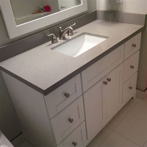 Get matched with top handyman services in castle rock, co. Rock Solid Vanity and Mirror with a Custom Quartz Top ...