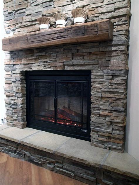 Photos Of Stacked Stone Fireplaces Fireplace Guide By Linda