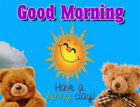 A Sunny Day Ecard Just For You Free Good Morning Ecards Greeting