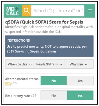 The sofa score calculator helps to determine the extent of organ dysfunction in critically ill patients using 6 different criteria. Md Calc Quick Sofa | www.microfinanceindia.org