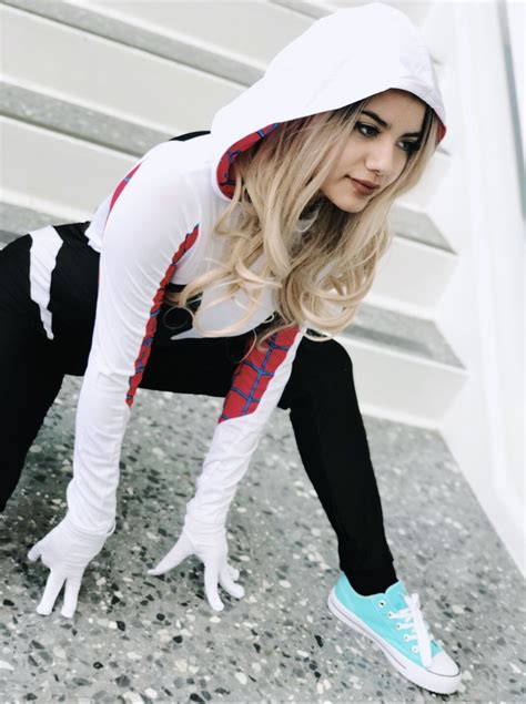 Gwen Stacy Cosplay For Ala 2018 Stacy Gwen Spider Gwen Cosplay Hot