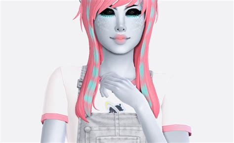 Clumsy Alien Odette Hair Recolor Kawaii Whims On Patreon Sims 4 Mods